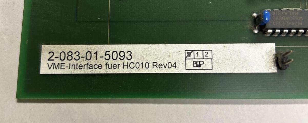 Used HOMATIC,2-083-01-5093,VME INTERFACE CIRCUIT BOARD