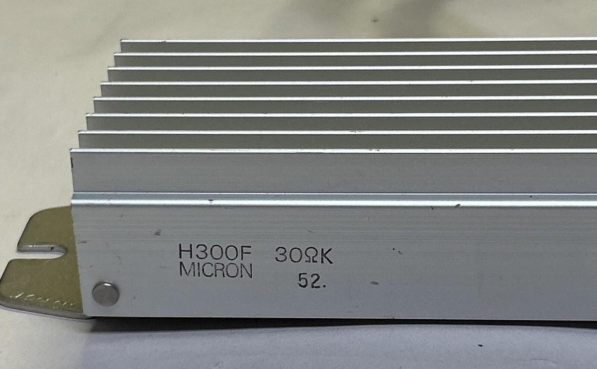 Used MICRON,H300F,BRAKE RESISTOR 30K OHM