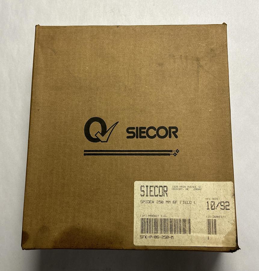 Used SIECOR SPIDER,250MM,CORNING CABLE FAN OUT KIT NEW