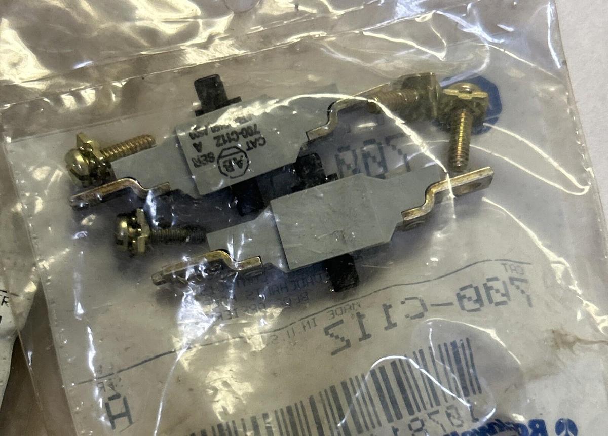 ALLEN BRADLEY,700-C11Z,CONTACT CARTRIDGE REAR DECK LOT OF 5 NEW