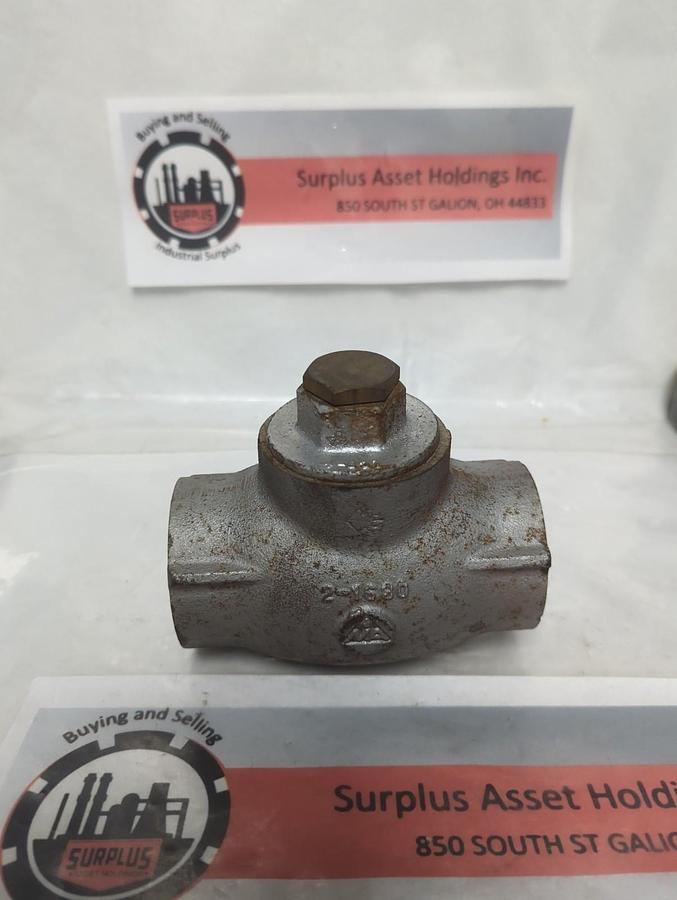 Used NORTH AMERICAN,2-1680,CHECK VALVE PRE-OWNED