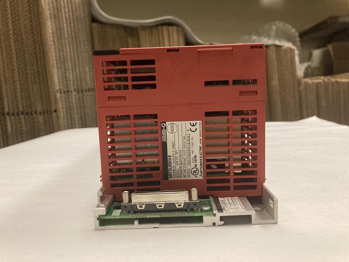 Used Mitsubishi,Q61P-A1, Q02HCPU QJ71C24N  QD75M1 QJ61BT11N QX40 QY50 QY81P,board