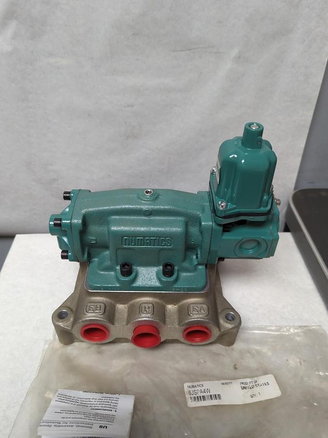 NUMATICS,6JSPA4W,PNEUMATIC SOLENOID 120V-60HZ 115V-50HZ MISSING BOX NOS