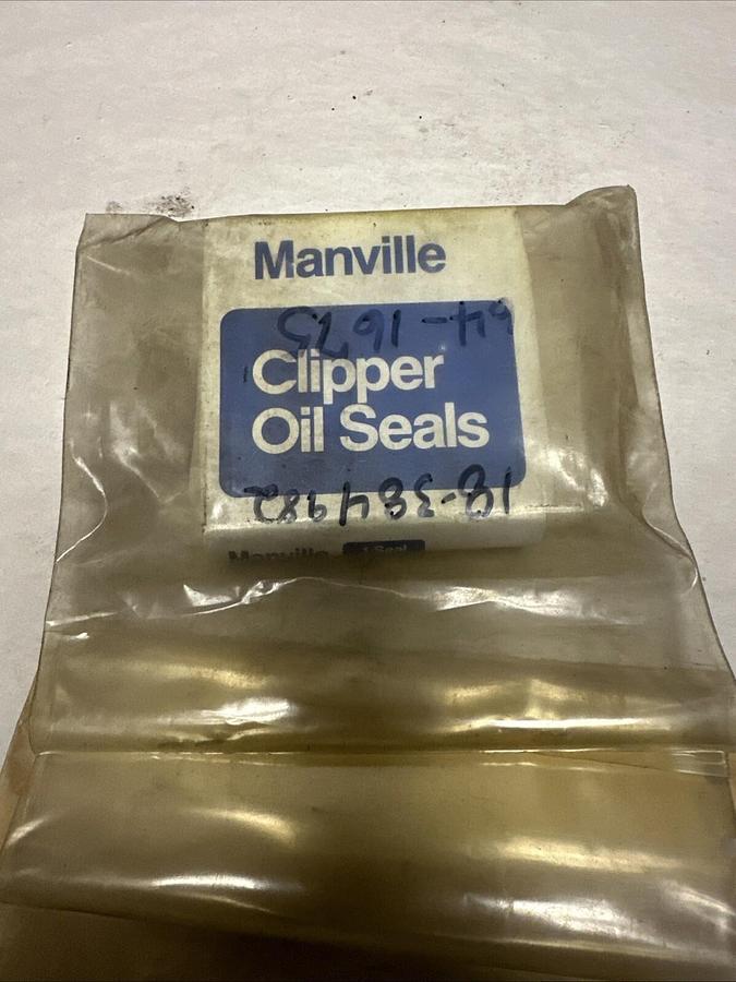 Used Manville,0162-07073 D88,Clipper Oil Seal