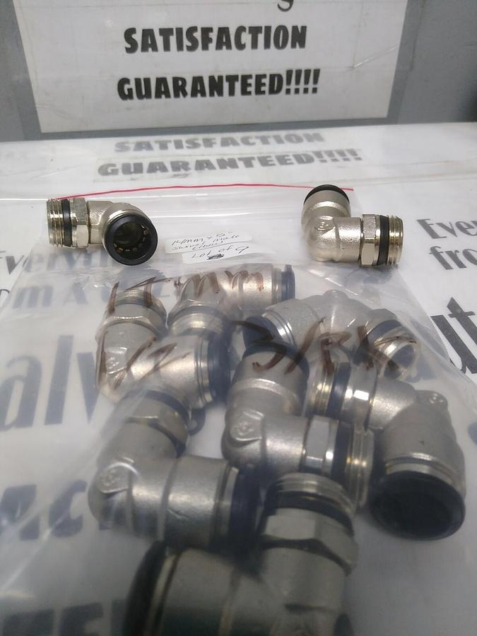 UNBRANDED,NA,TUBE SWIVEL MALE ELBOW 14MMX1/2 IN LOT OF 9 NOS