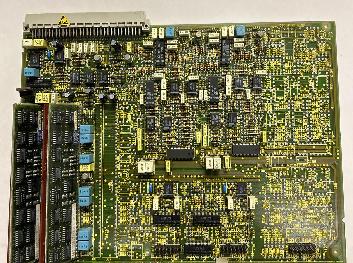 Used SIEMENS,6SC6100-0NA11,ANALOG CONTROL BOARD