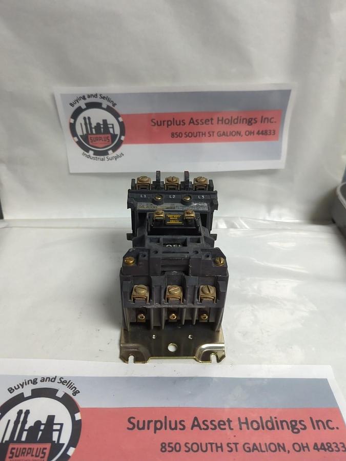 Used ALLEN BRADLEY,500L-BOD93,SIZE 1 LIGHTING CONTACTOR PRE-OWNED