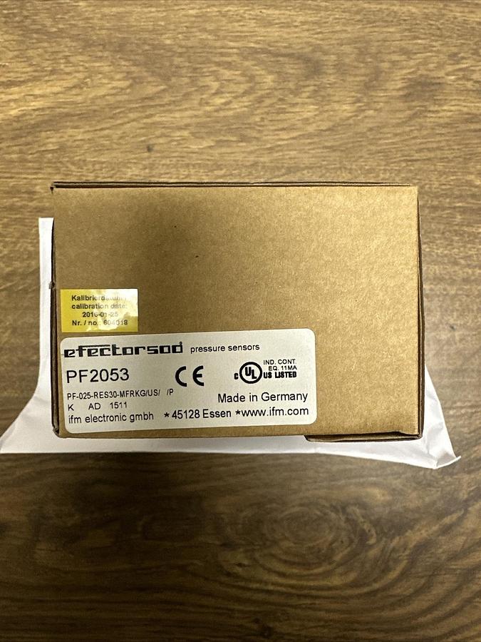 Used Efector,PF2053,Pressure Sensor