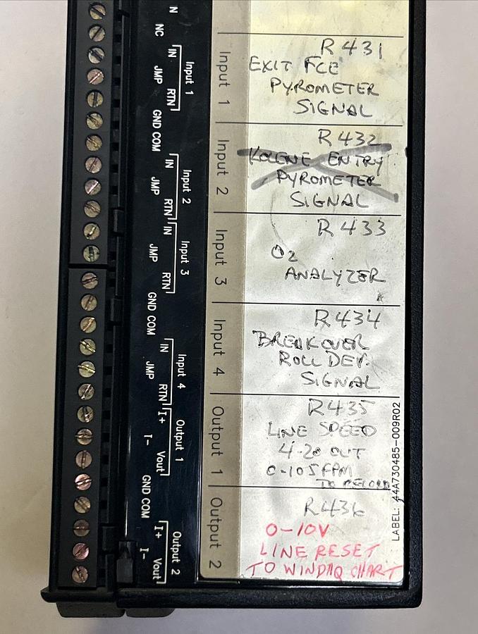 Used GE FANUC,IC660BBA100,GENIUS BLOCK ANALOG I/O MODULE