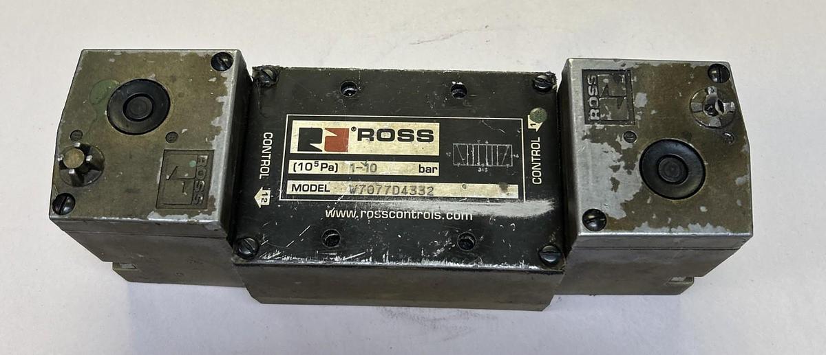 Used ROSS,W7077D4332,SOLENOID VALVE