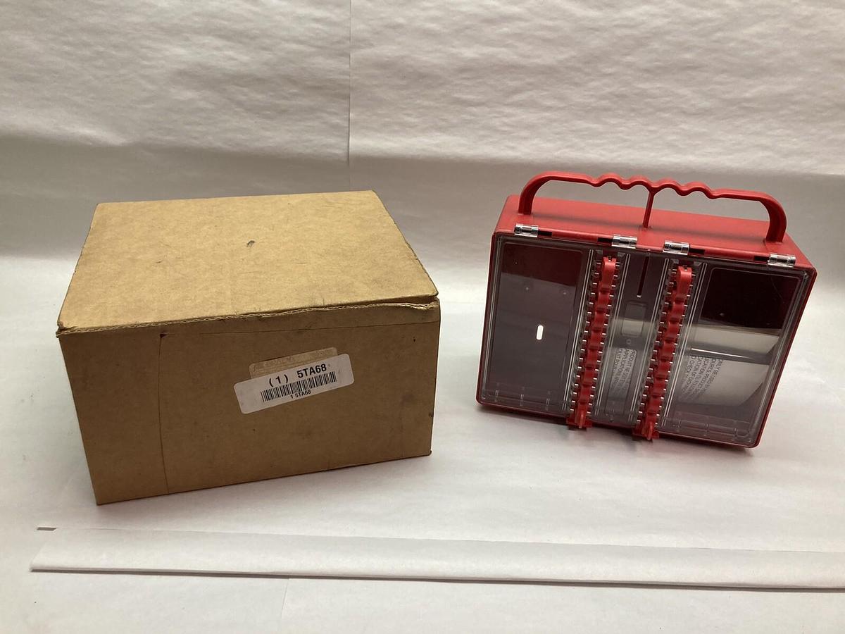 Brady,5TA68,Portable Plastic Lock Box