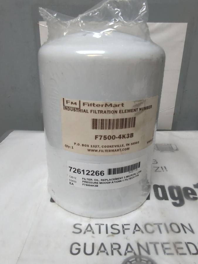 FILTER MART CORPORATION,F7500-4K3B,SPIN-ON HYDRAULIC FILTER ELEMENT NOS