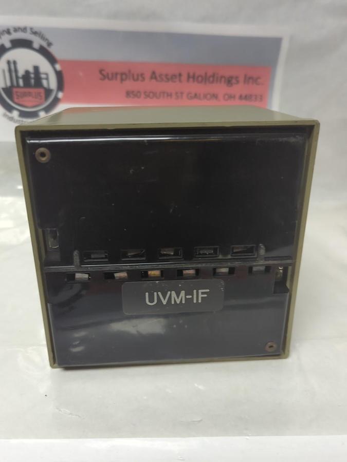 Used ALLEN BRADLEY-FIREYE,UVM-IF,BURNER CONTROL SYSTEM PRE-OWNED