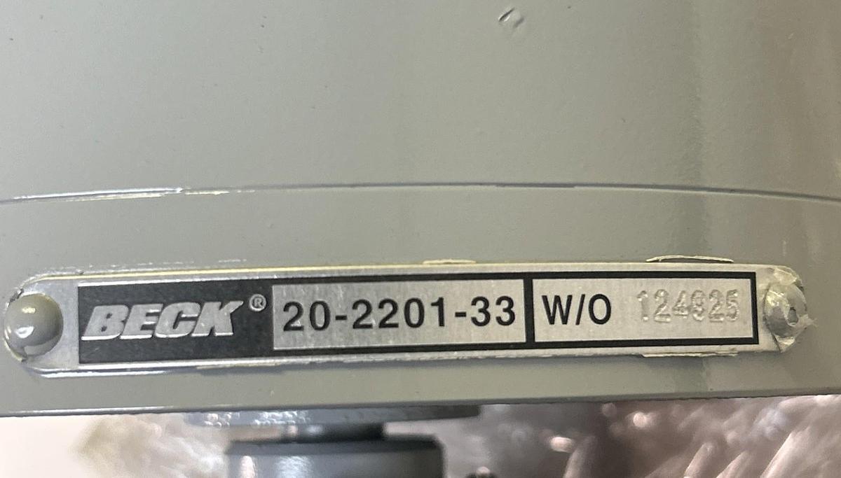 BECK,20-2201-33,VALVE ACTUATOR MOTOR NOS