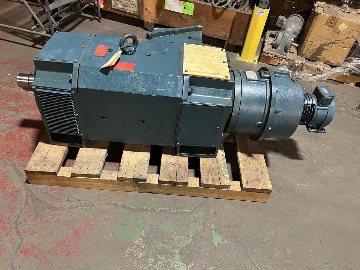 Used RELIANCE ALLEN BRADLEY,MC3612ATZ,DC MOTOR 125HP 1150/1750RPM 500VDC