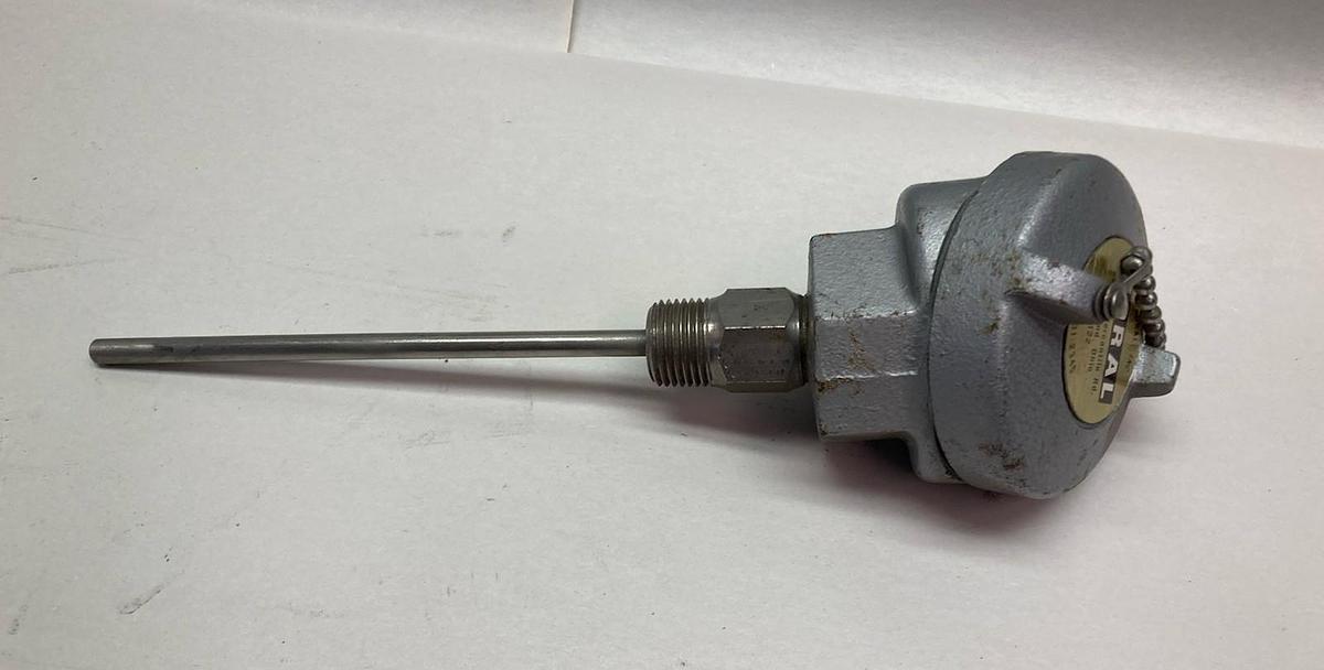 Used Noral Immersion Thermocouple Head 7/8 Inch