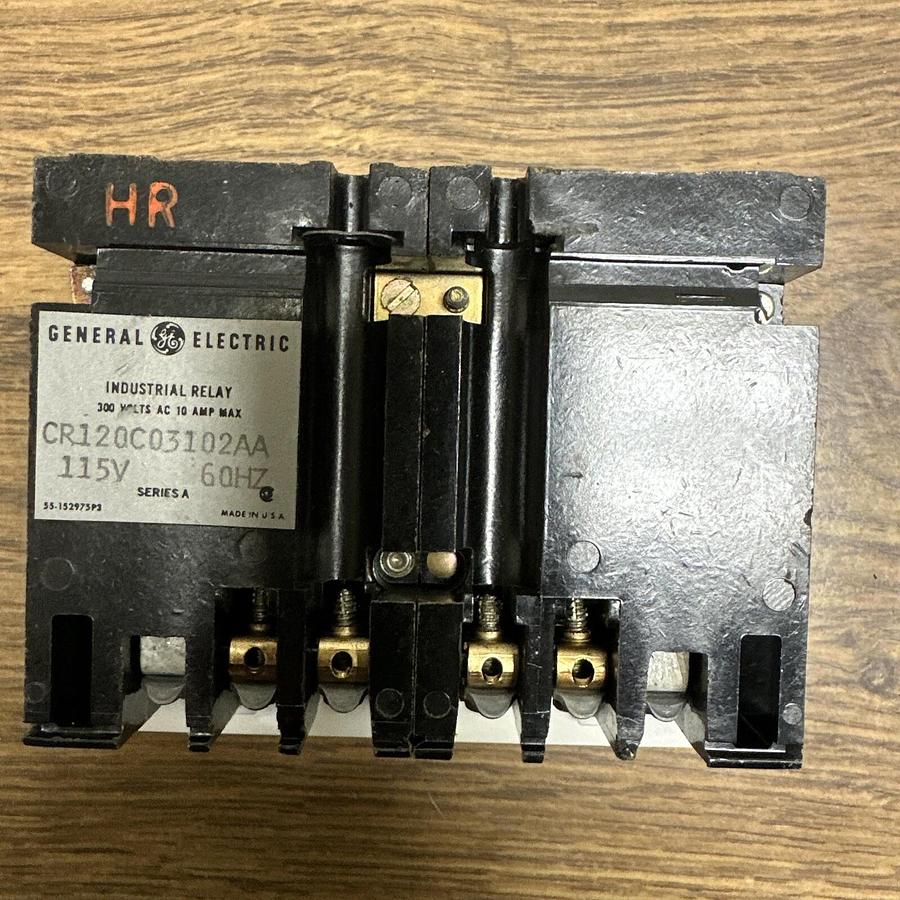 Used General Electric,CR120C03102AA, SER. A Latching Relay