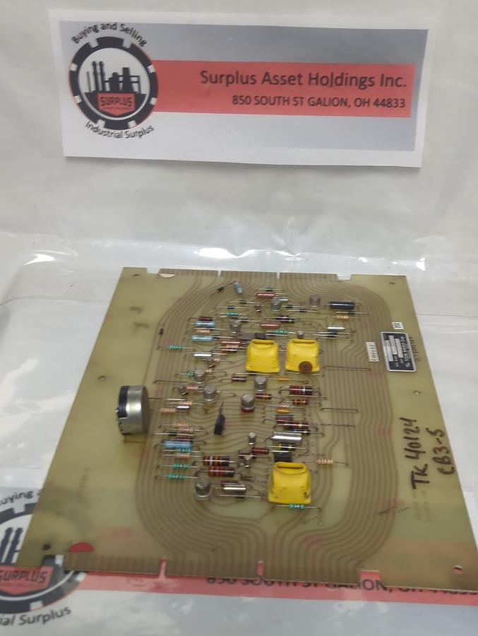 Used TAYLOR-WINFIELD,48152,CIRCUIT BOARD PRE-OWNED