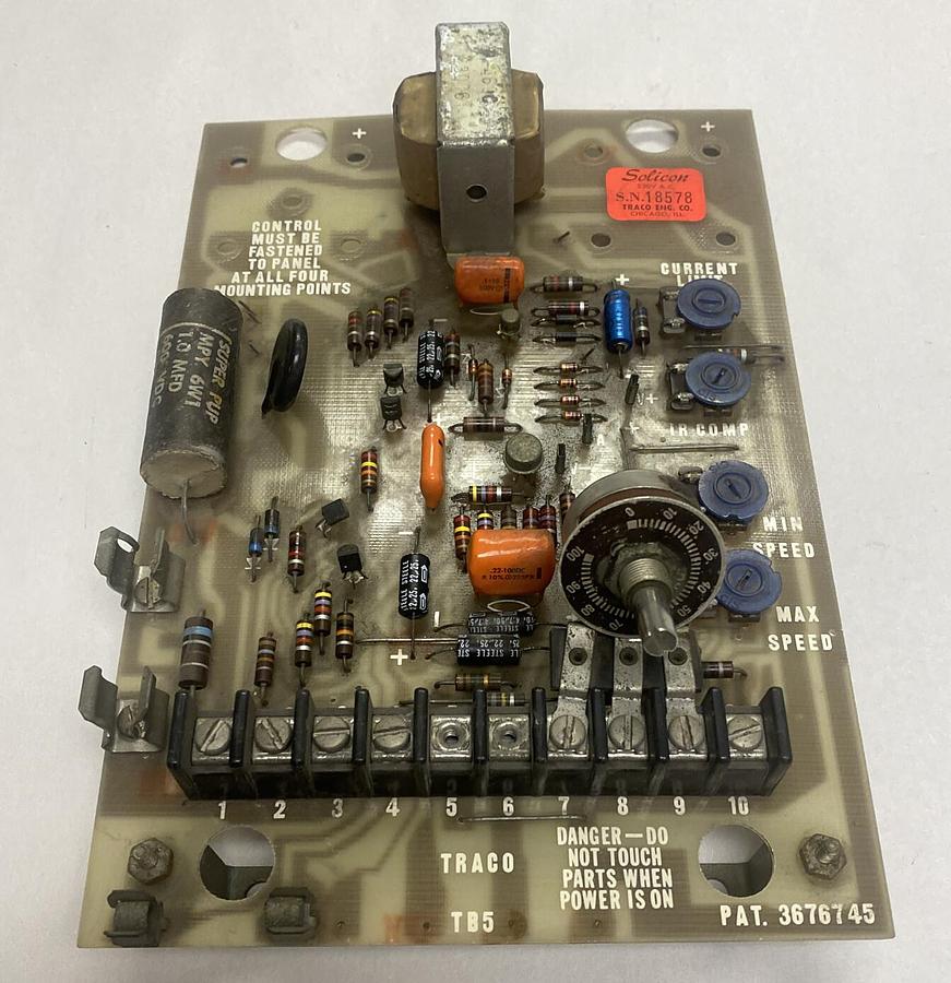 Used TRACO,3676745,PC BOARD CONTROLLER