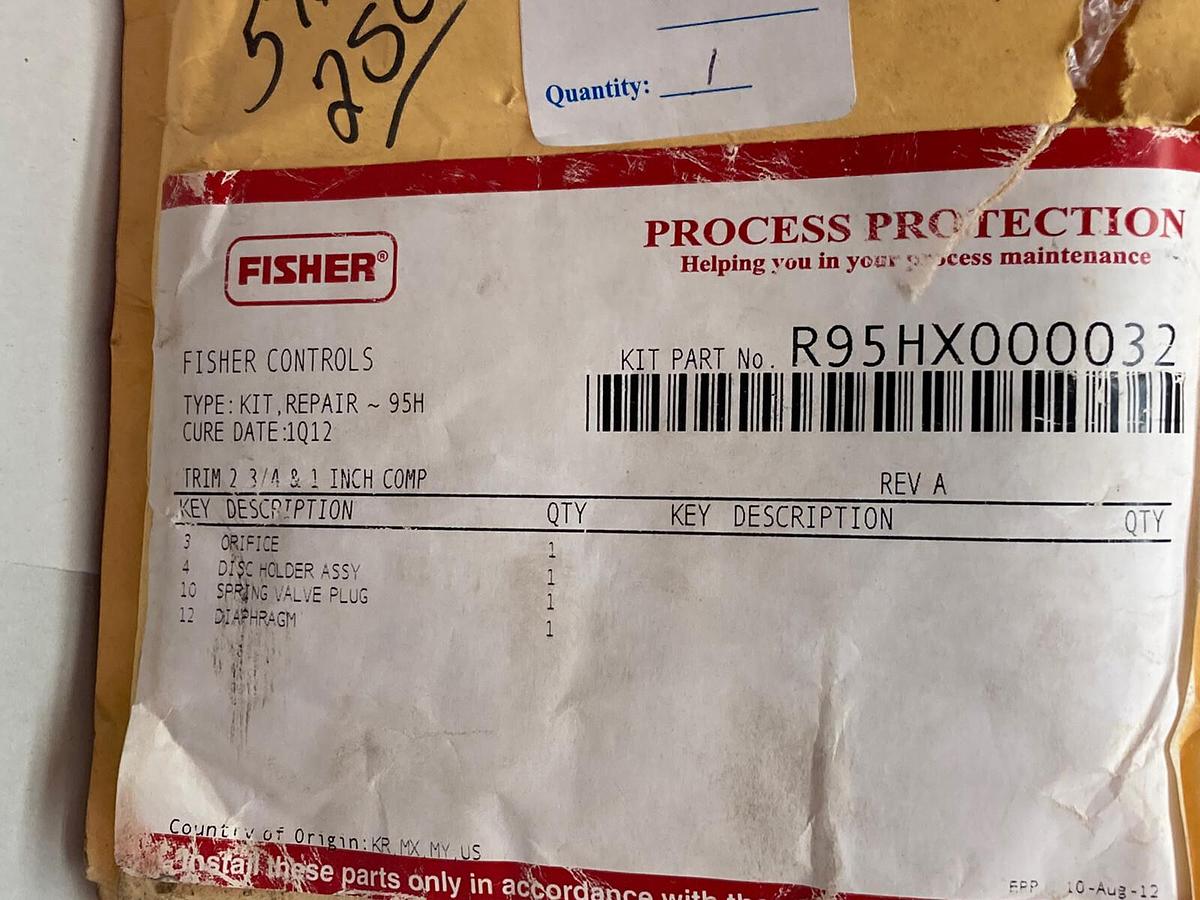 Used Fisher,R95HX000032,Repair Kit