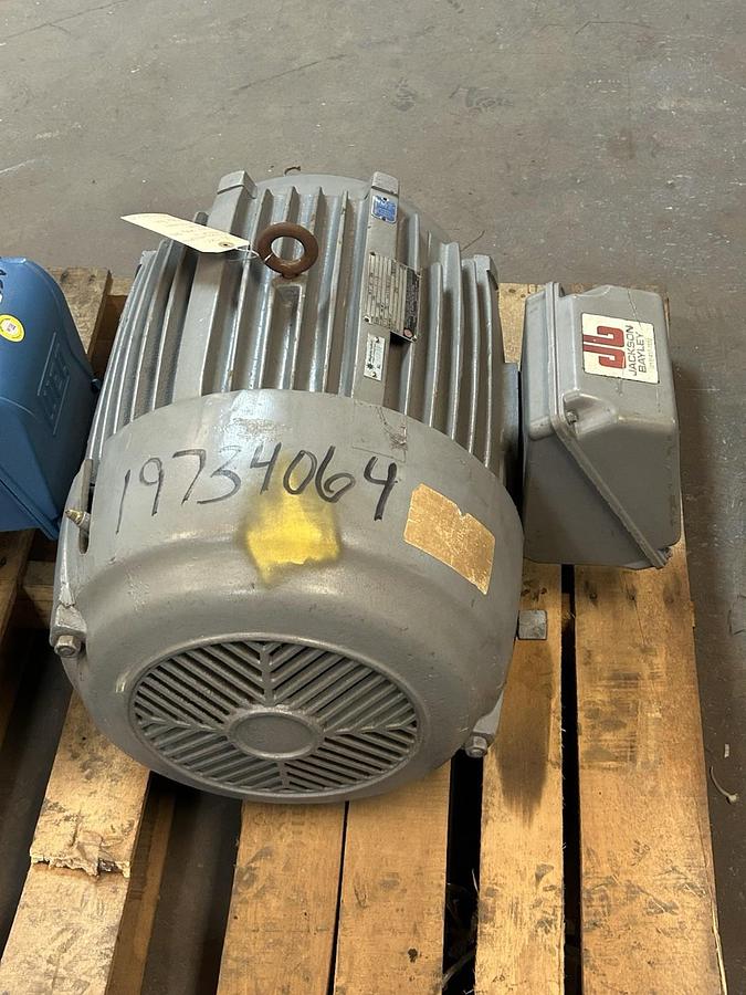 Used US ELECTRIC,F206/R02P32R014R-4,MOTOR 40HP 3535RPM 460V 3PH 324TS FRAME