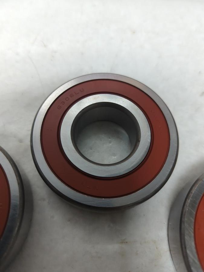 NTN,6306,DOUBLE SEALED BALL BEARING LOT OF 3 MISSING BOXES NOS