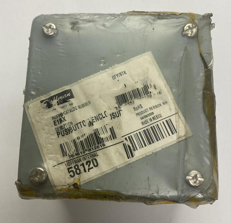 HOFFMAN,E1PX,PUSHBUTTON ENCLOSURE NOS
