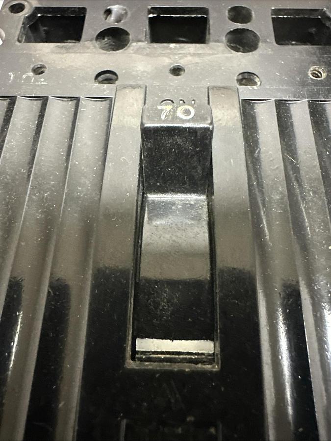 Used GE,TEB132070,70 Amp 3 Pole Molded Circuit Breaker