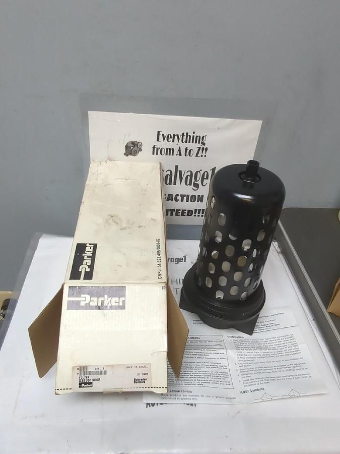 PARKER,035361300B,PNEUMATIC FILTER 150 PSIG 120° F NOS