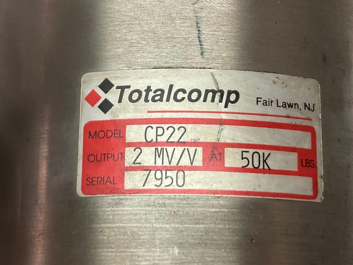 Used Totalcomp,CP22,Interchangable Load Cell Output 2 MV/V
