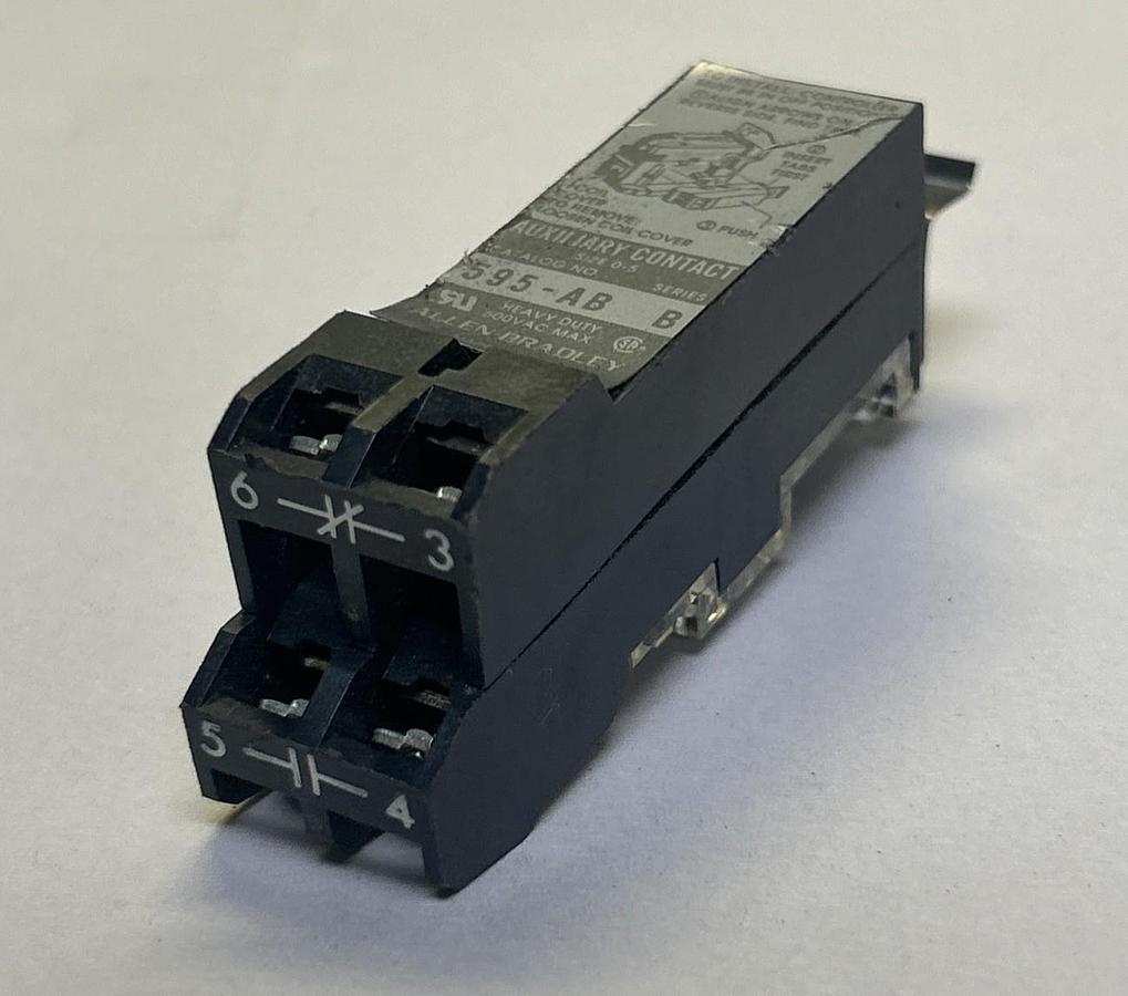 Used ALLEN BRADLEY,595-AB,AUXILIARY CONTACT