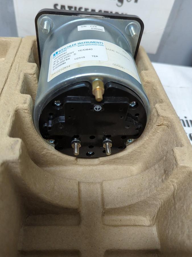 WESCHLER,19500542,ALLENGHENY YE/DB40 R:0-10 VDC S:0-20000LBS PANEL METER