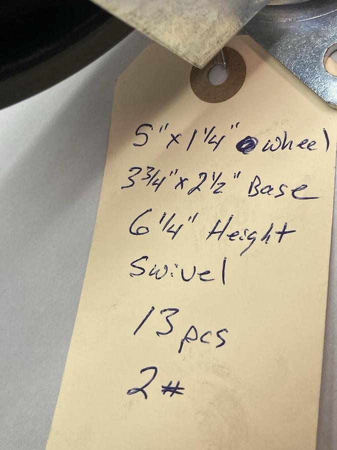 Payson,5x1-1/4 Inch,Caster Swivel Wheel