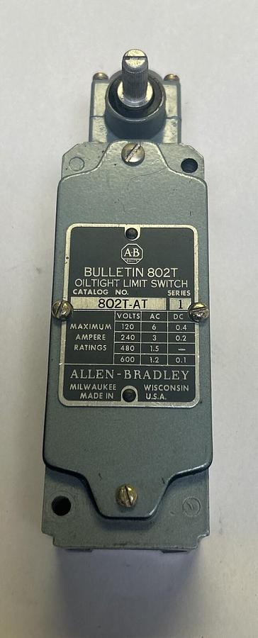 Used ALLEN BRADLEY,802T-AT,LIMIT SWITCH