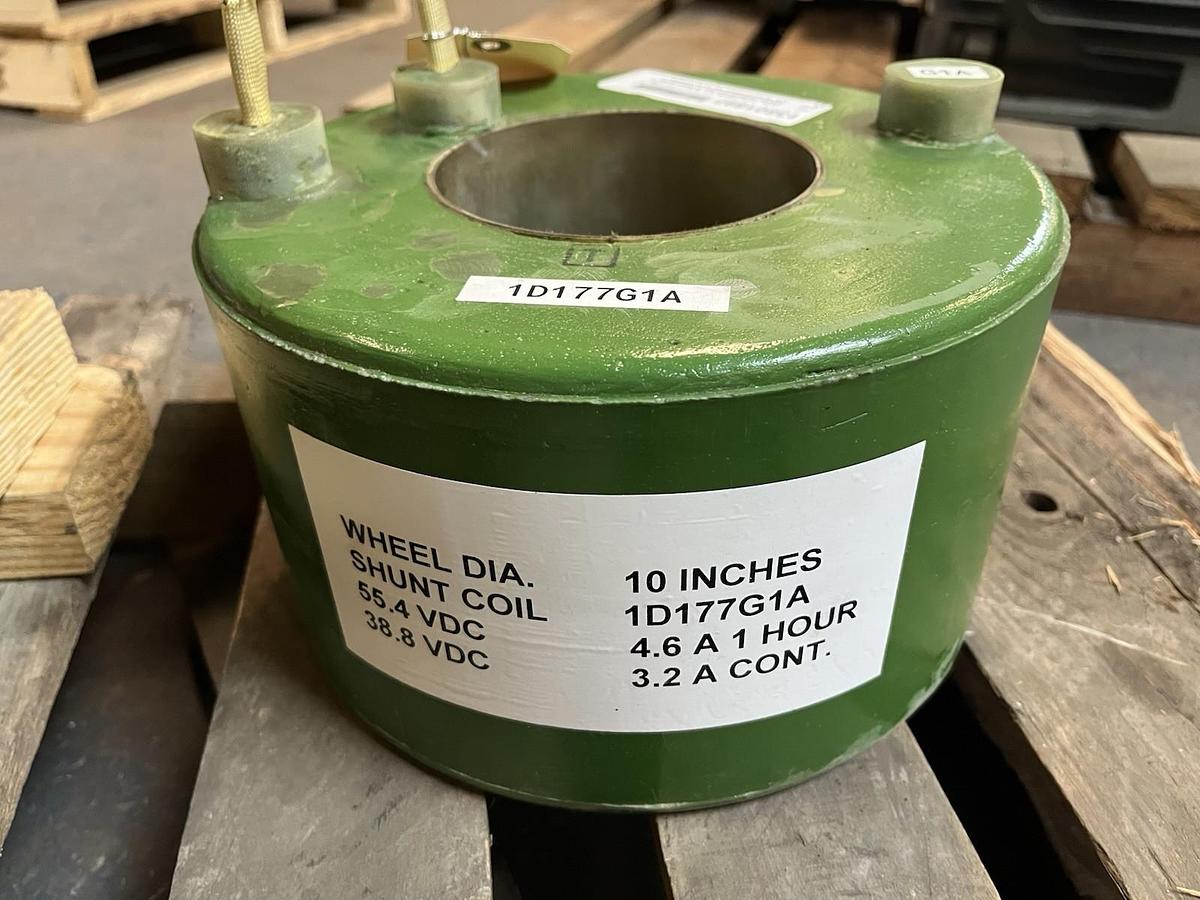 GE,1D177G1A,SHUNT COIL 10" WHEEL DIA 38.8/55.4VDC