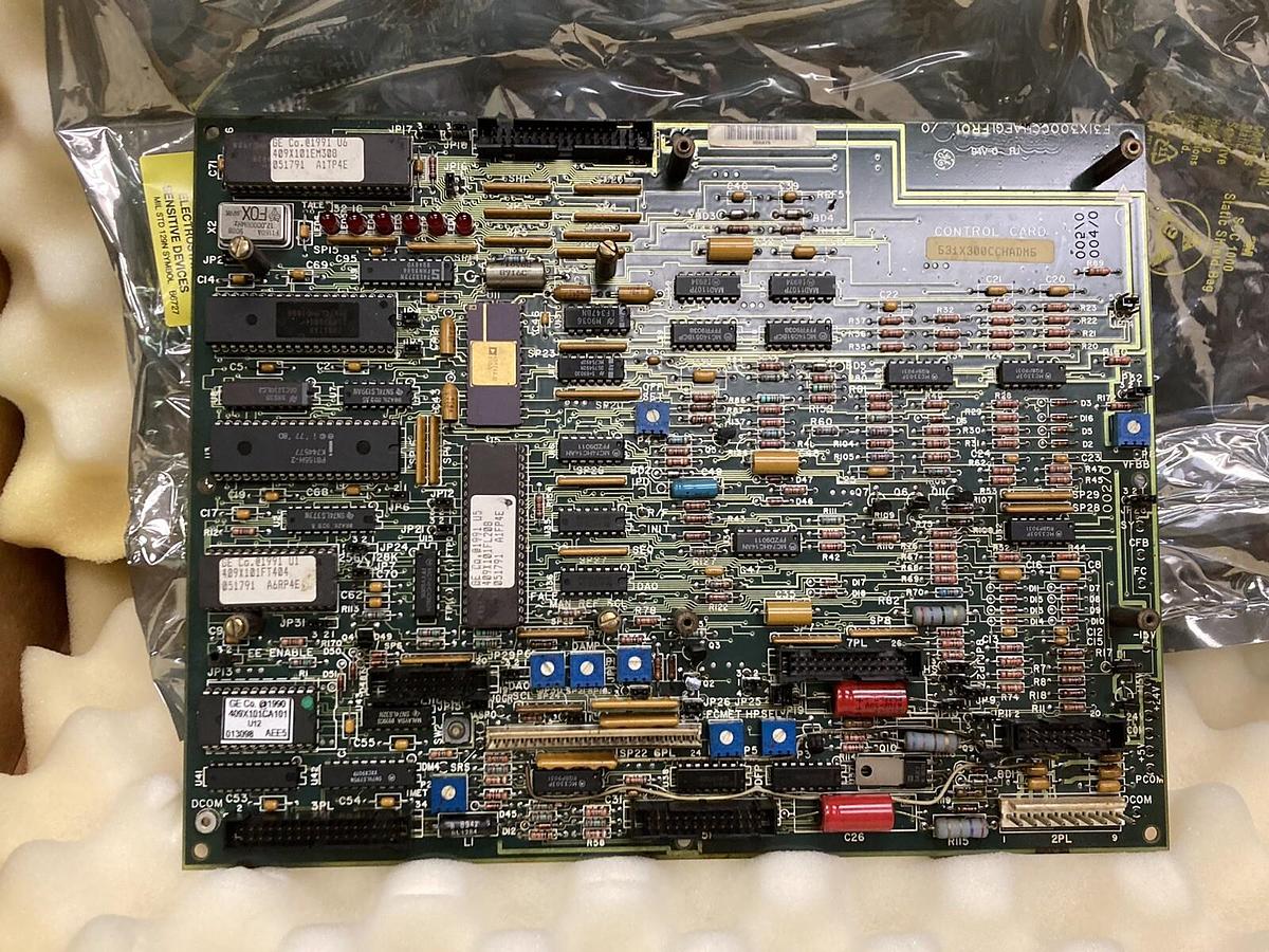 General Electric,531X300CCHADM5,Control Card