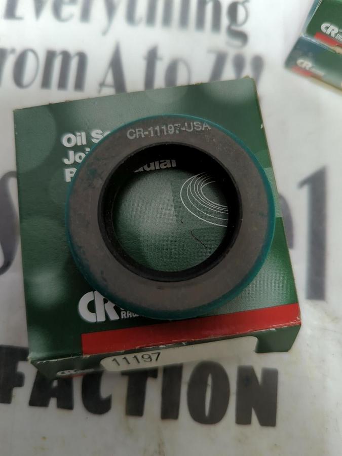 CHICAGO RAWHIDE,11197,OIL SEAL 1.25 IN ID 1.852 INOD .3125 IN WIDTH LOT OF 5 NOS