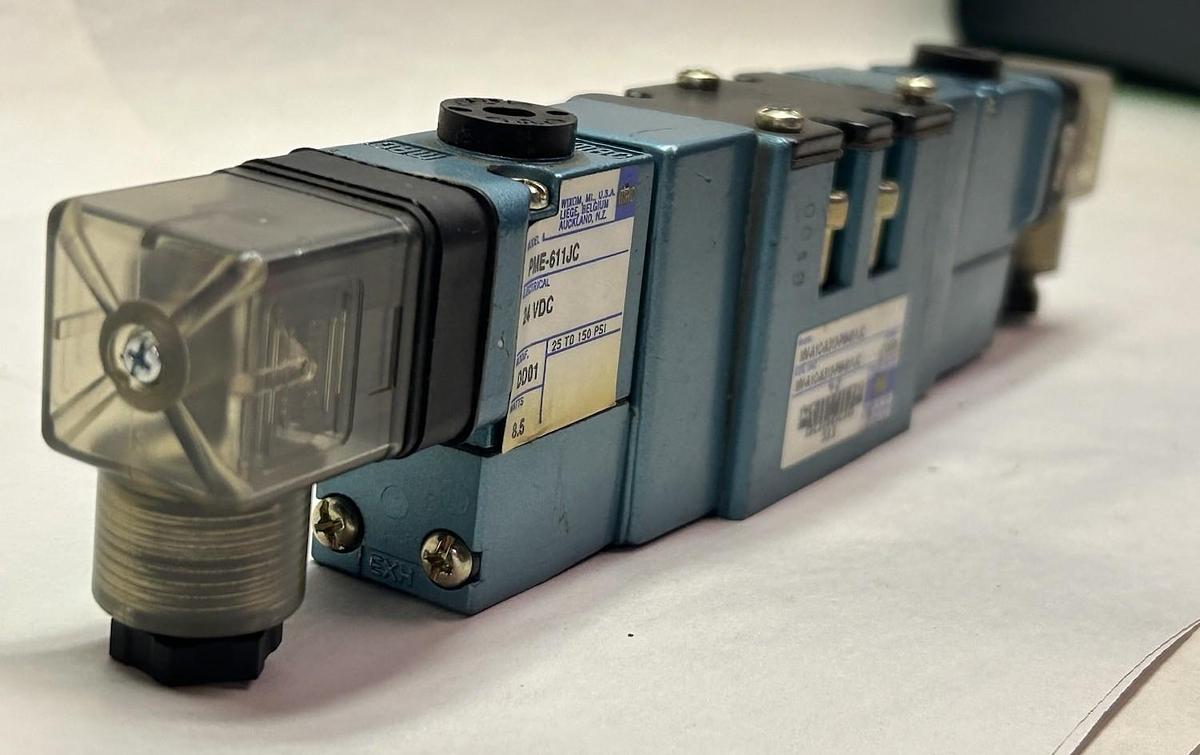 Used MAC,MV-A1C-A312-PM-611JJ,Solenoid Valve 150PSI