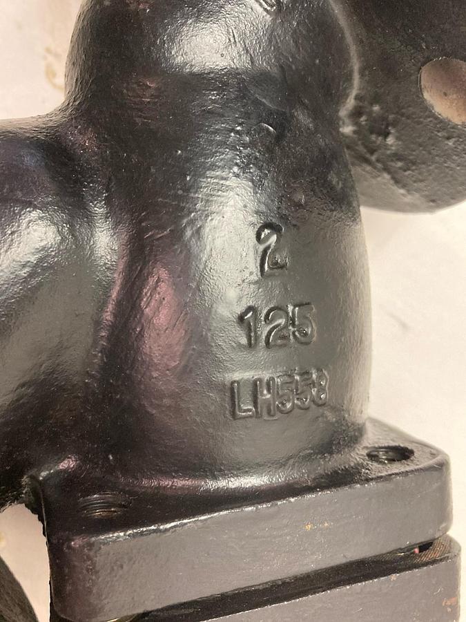 Used Mueller Steam,125 LH558,2 Inch Flanged Connection Y Strainer