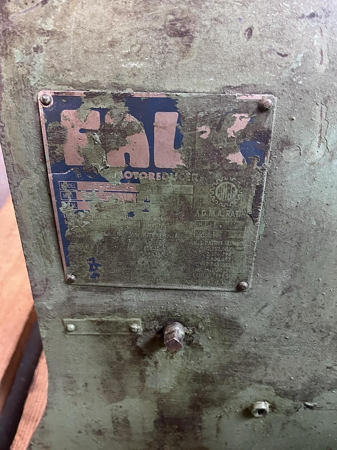 Used FALK,32-5EZ3-06A4,MOTOREDUCER GEAR REDUCER RATIO 59.79