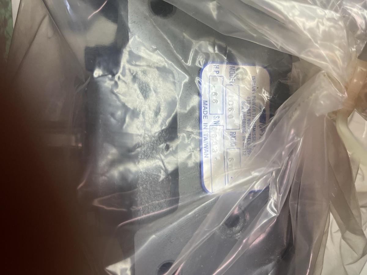 IPTS,IC60-60:1-R-56C,GEAR SPEED REDUCER RATIO 80 56C 0.68HP