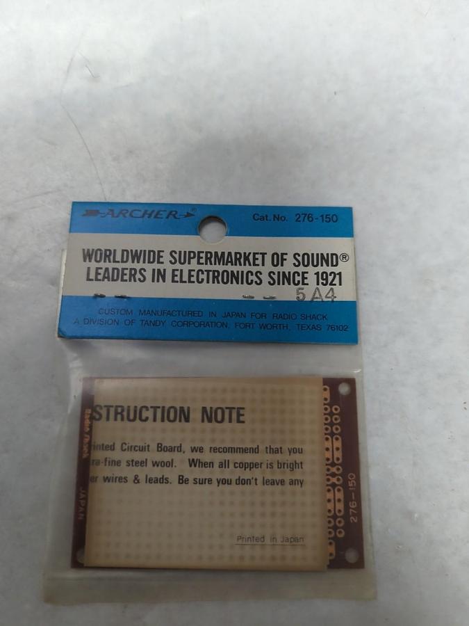 ARCHER,276-150,GENERAL PURPOSE IC PC BOARD NOS