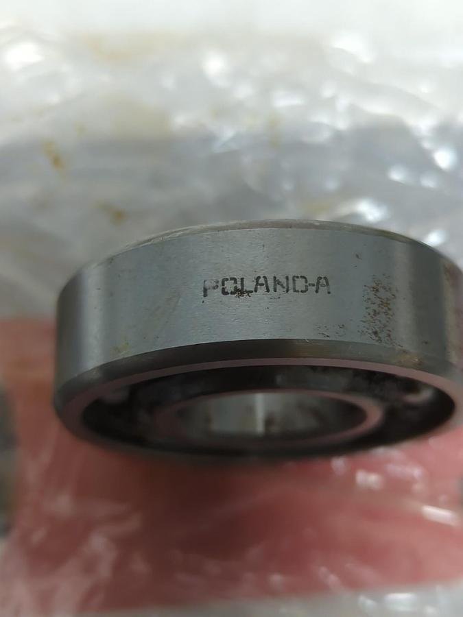 POLAND,6204,DEEP GROOVE BALL BEARING LOT OF 3 NOS