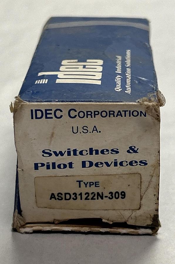 IDEC,ASD3122N-309,SELECTOR SWITCH NOS