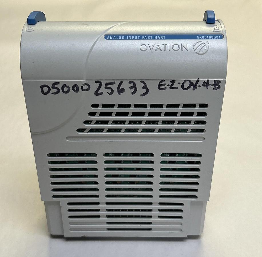 Used OVATION,5X00106G01,ANALOG INPUT FAST HART MODULE