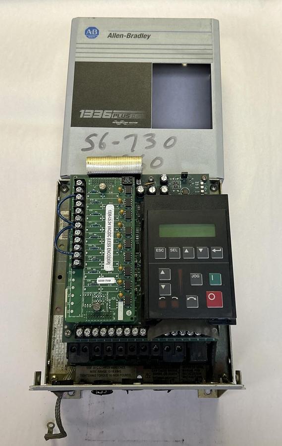 Used ALLEN BRADLEY,1336F-BRF50-AN-EN-HCS2-L9E,ADJUSTABLE FREQUENCY AC DRIVE