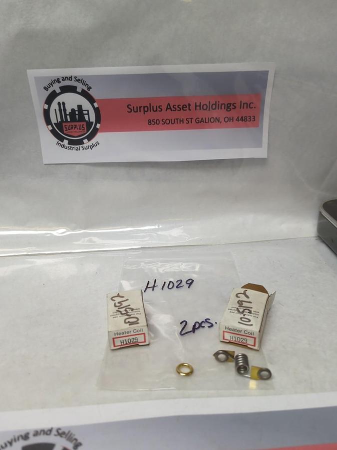 CUTLER-HAMMER,H1029,OVERLOAD HEATER ELEMENT LOT OF 2 NOS