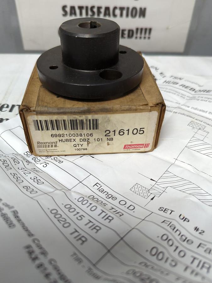 REXNORD,216105,HUBEX DBZ 101 NB NOS