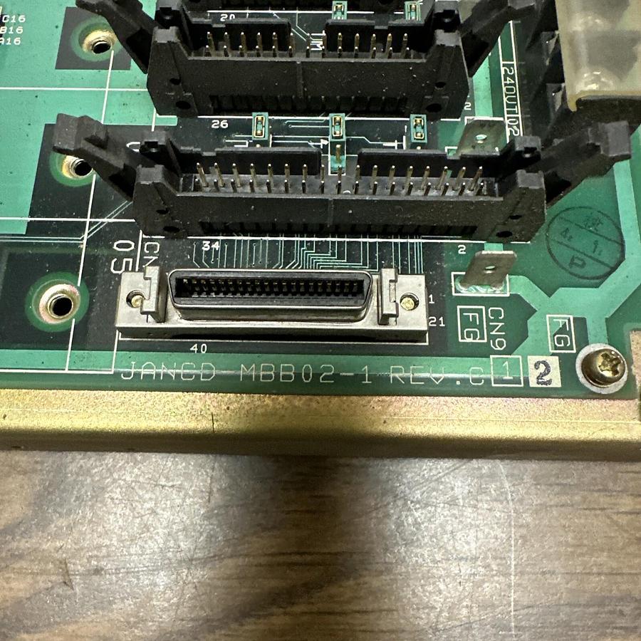 Used Jancd,MBB02-02,Back Plane