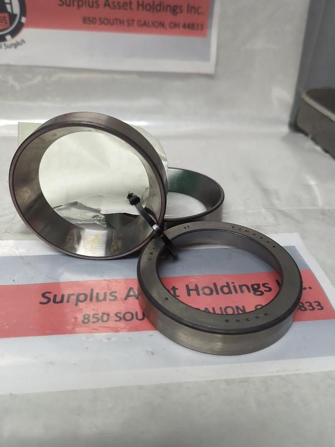 Used TIMKEN,44348,ROLLER BEARING CUP LOT OF 3 PRE-OWNED